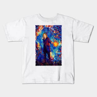 Beautiful 13th doctor abstract art Kids T-Shirt